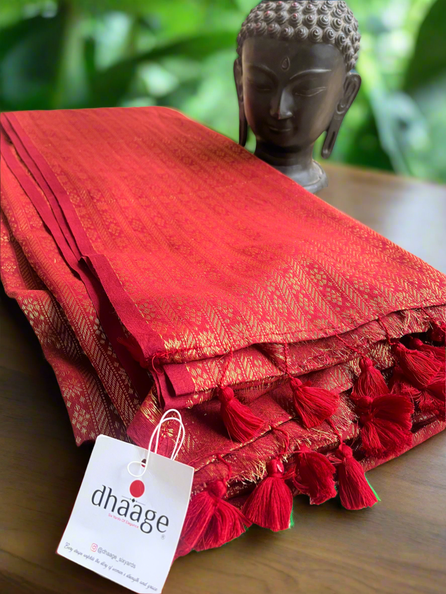 Handloom Mul Cotton Saree