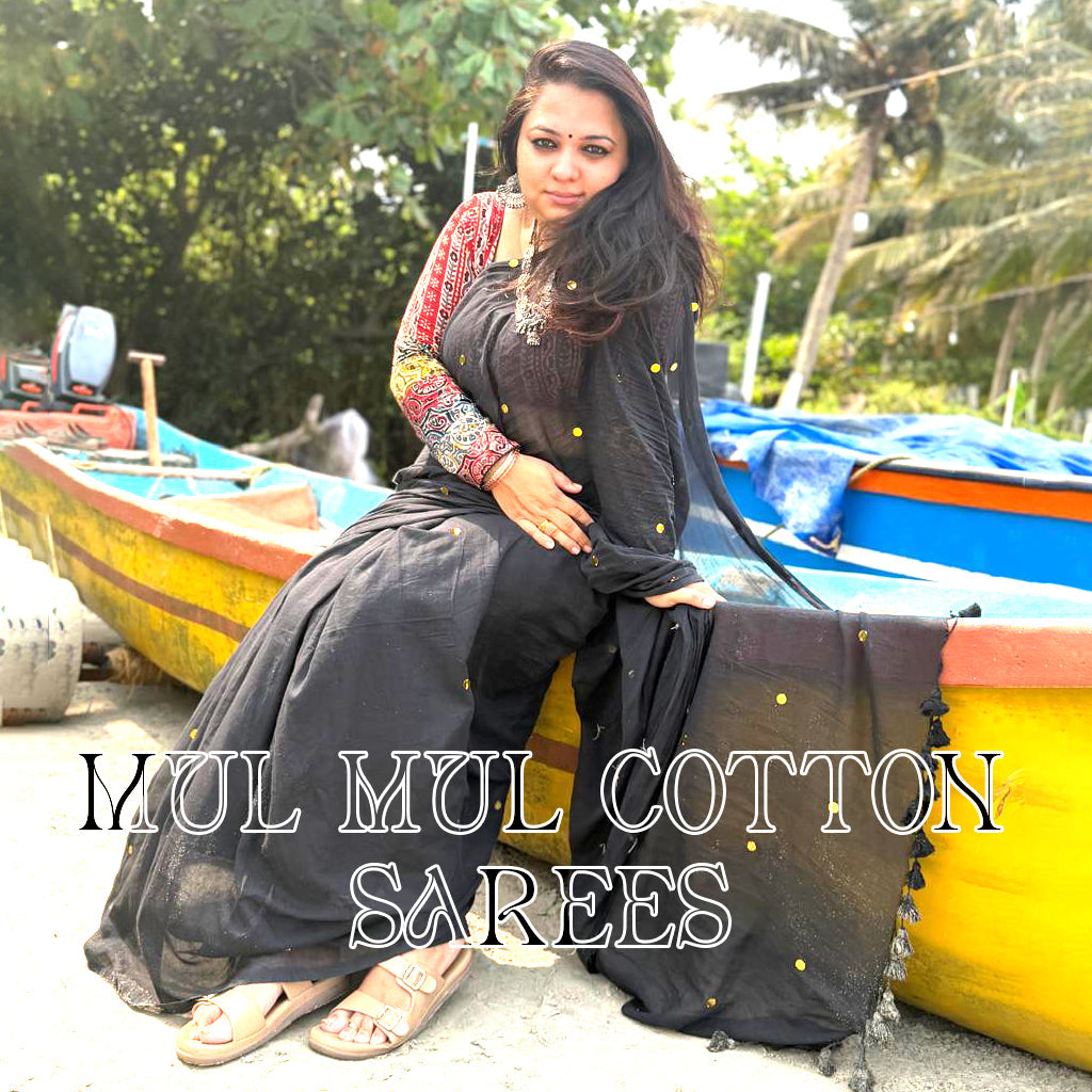 Mul Mul Cotton Sarees