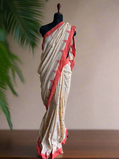 Khadi Cotton Handloom Saree