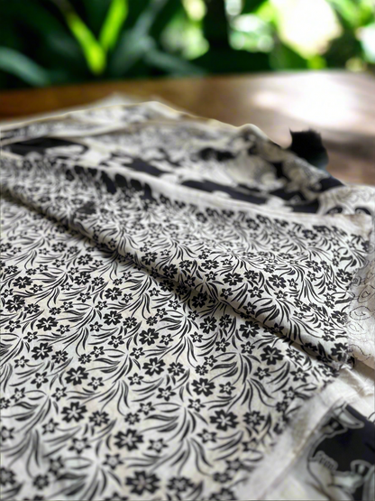 Kalamkari Nellori Silk Saree