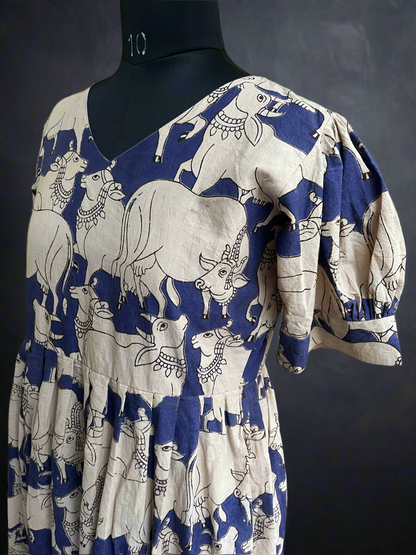 Kalamkari Pure Cotton Dress