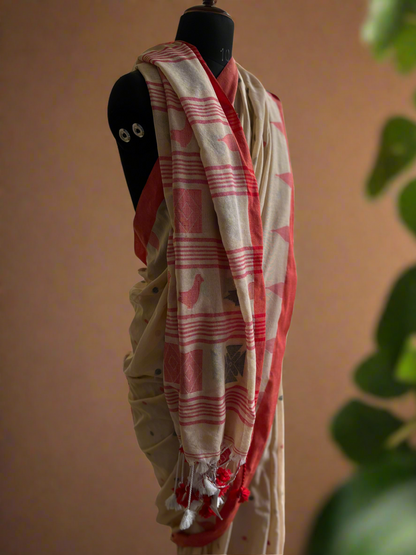 Khadi Cotton Handloom Saree