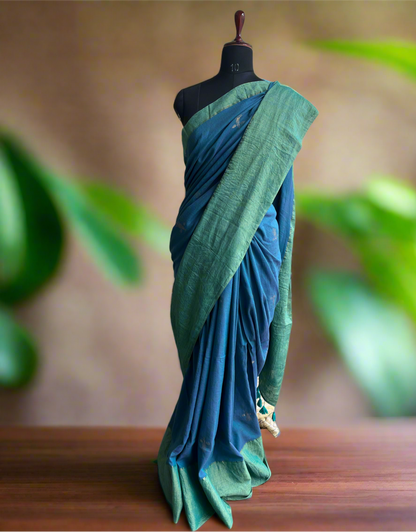 Viscose Mul Handloom Saree