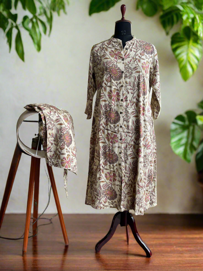 German Rayon 2Pc Kurti Set