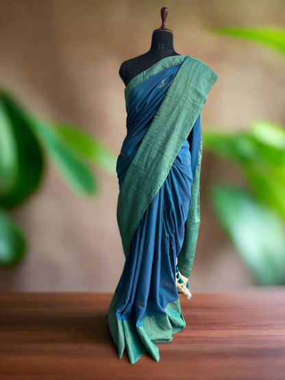 Viscose Mul Handloom Saree