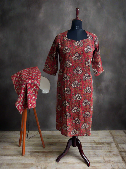 Kantha work 2Pc kurti Set