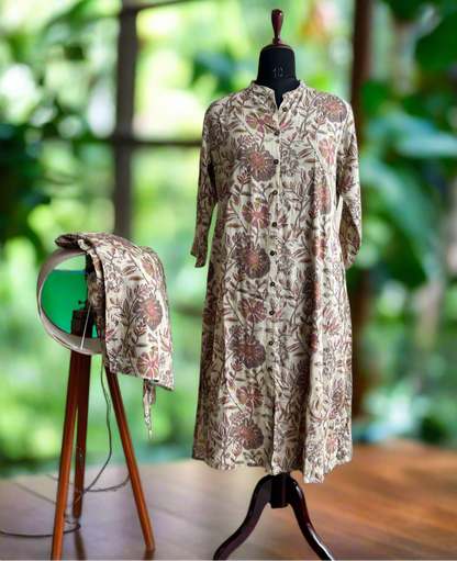 German Rayon 2Pc Kurti Set