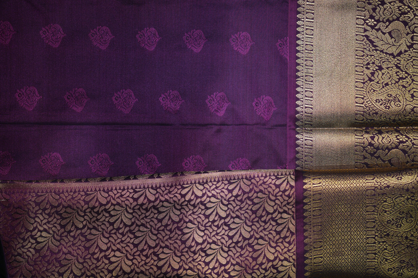 Kanchipuram Semi Silk Saree with Premium Zari