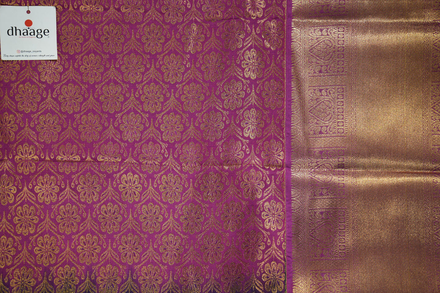 Kanchipuram Semi Silk Saree with Premium Zari