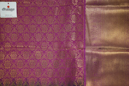 Kanchipuram Semi Silk Saree with Premium Zari