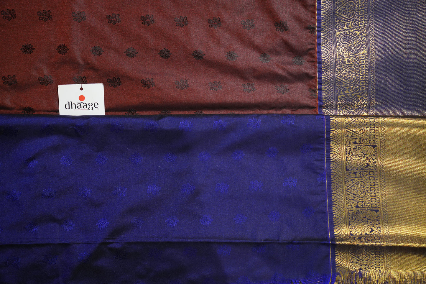 Kanchipuram Semi Silk Saree with Premium Zari
