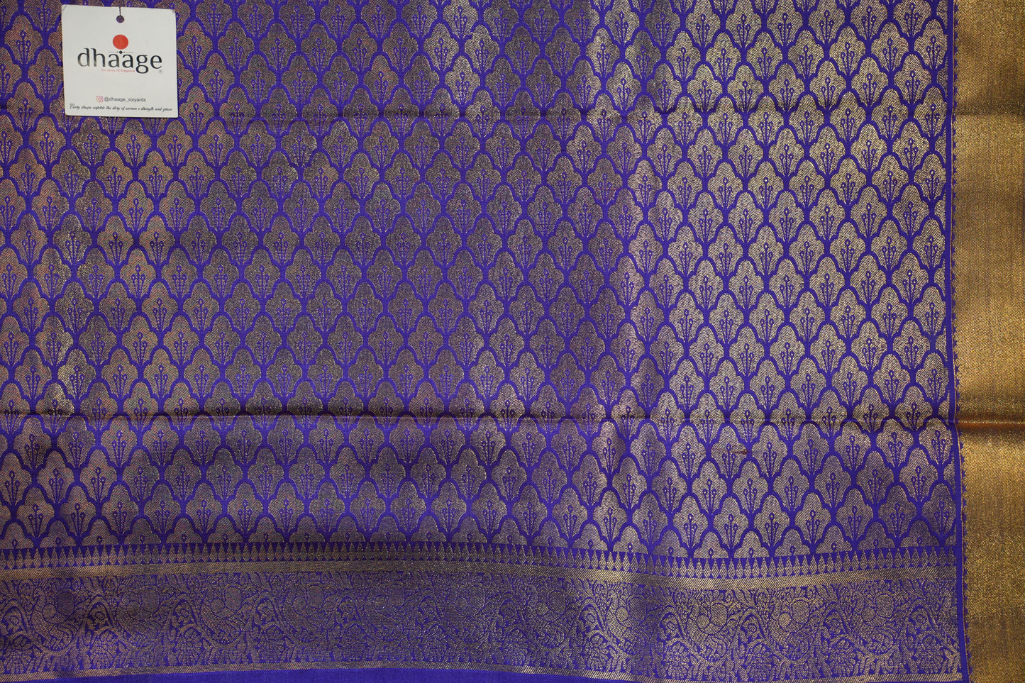 Kanchipuram Semi Silk Saree with Premium Zari