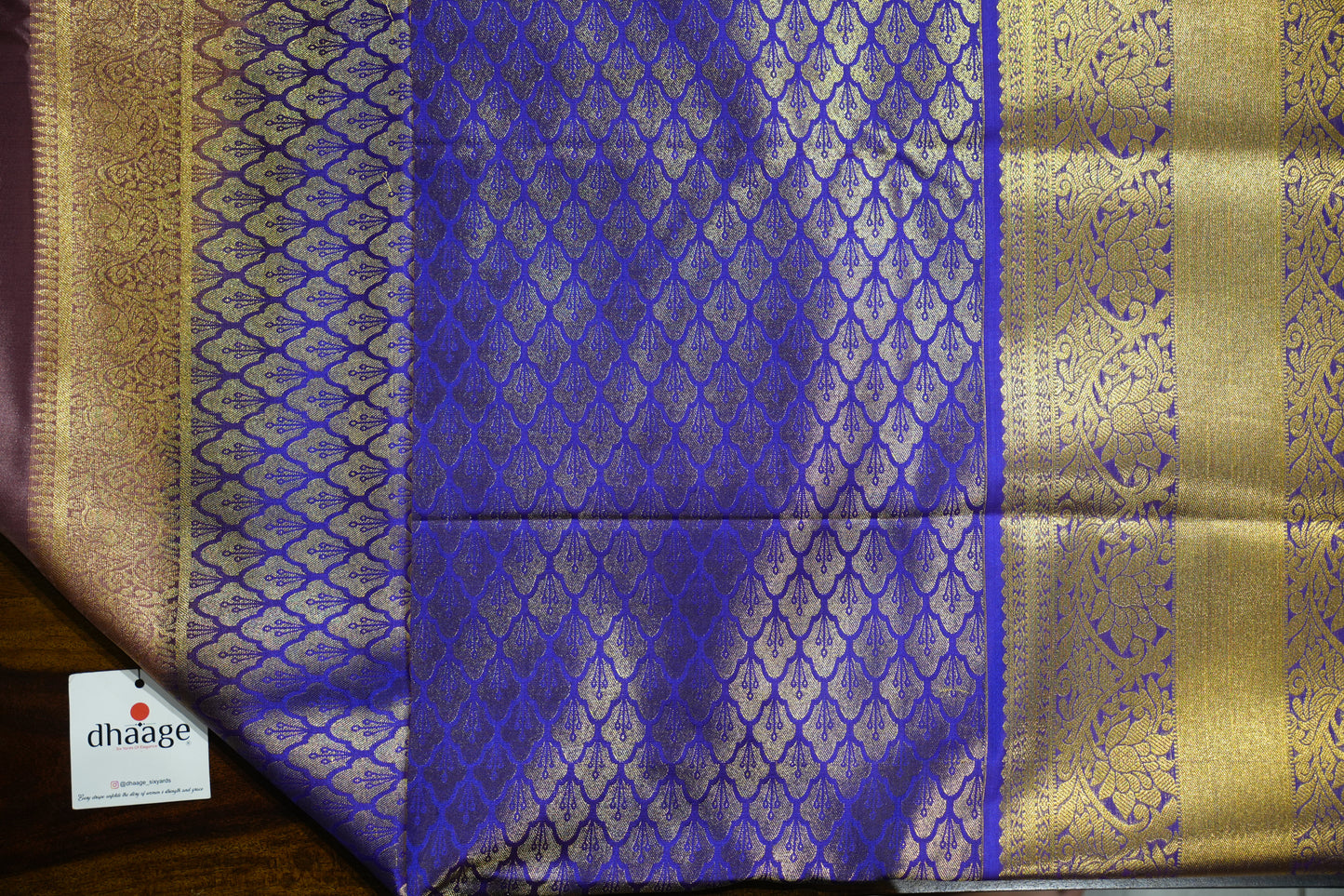 Kanchipuram Semi Silk Saree with Premium Zari