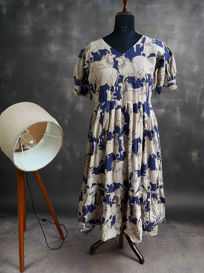 Kalamkari Pure Cotton Dress