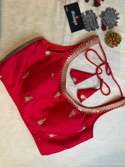 Party wear embroidery blouse