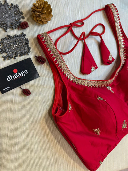 Party wear embroidery blouse